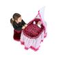 PlayTo Korb für Puppen Nicole, Rosa