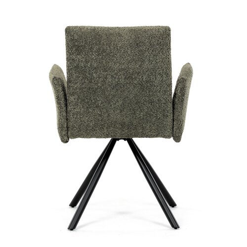 Zestaw krzeseł obiadowych z mechanizmem powrotnymDCH-W1117 GRN2, 2 szt.