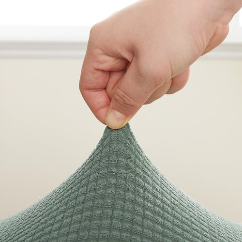 4Home Napínací potah na židli Magic clean zelená,45 - 50 cm, sada 2 ks