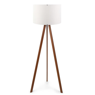 Lampa podłogowa AYD-1528 Biały Brąz
