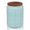 Kela Pojemnik ceramiczny na żywność MELIS 0,8 l, niebieski