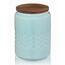Kela Pojemnik ceramiczny na żywność MELIS 0,8 l, niebieski