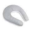 Bellatex Pernă de alăptare Polka dots gri , 180 cm