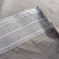 Draperie cu bandă de încreţit Roko albă, 140 x 245 cm