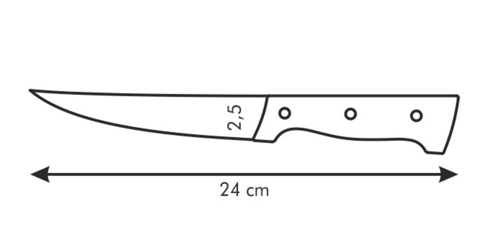 Obrázok Tescoma Nôž steakový Home Profi 13 cm, 