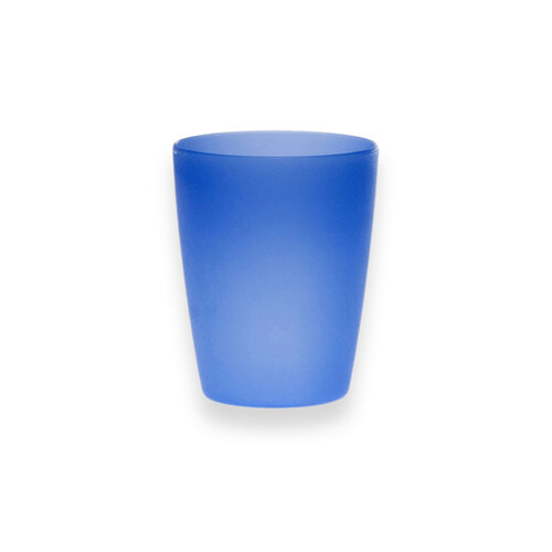 Altom Sada plastových téglikov 250 ml, 10 ks, modrá
