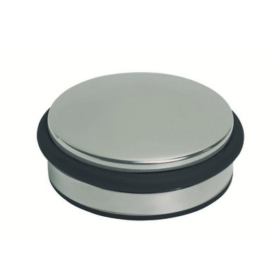 Edelstahl-Türstopper PUCK, D. 9,5 cm