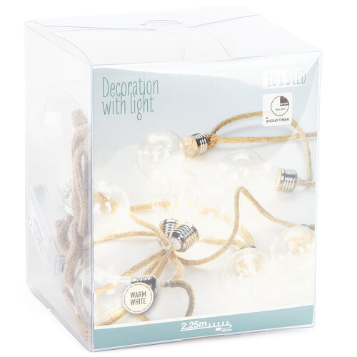 Cariati-Lichterkette, 225 cm, 30 LEDs