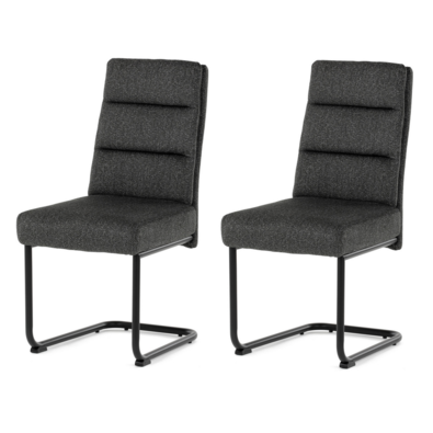 Súprava jedálenských stoličiek DCL-P3107 GREY2, 2 ks