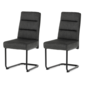 Set de scaune de sufragerie DCL-P3107 GREY2, 2 buc