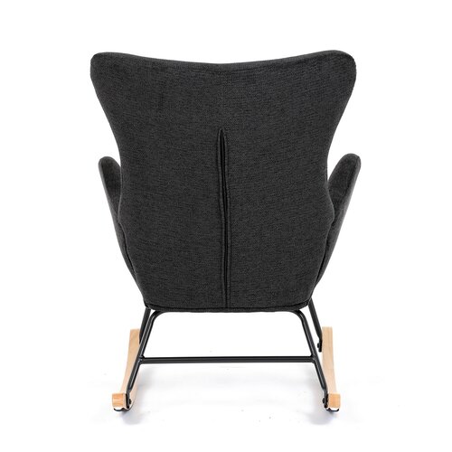 Fotoliu balansoar BK2, negru