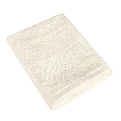 Badetuch Kamilka Streifen beige, 70 x 140 cm