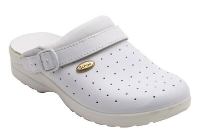 Scholl CLOG RACY - buty robocze PROFESSIONAL rozm. 36, biały