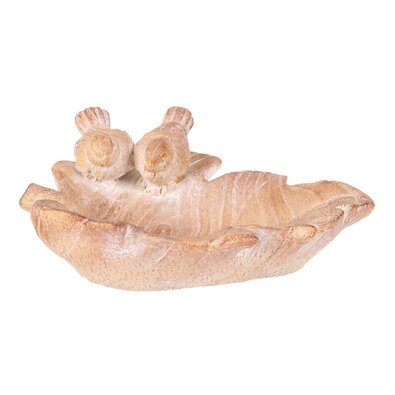 Napájadlo pre vtáčiky List vtáčik, MgO keramika 21 x 18 x 7 cm