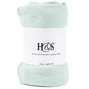 Deka fleece aqua, 130 x 160 cm