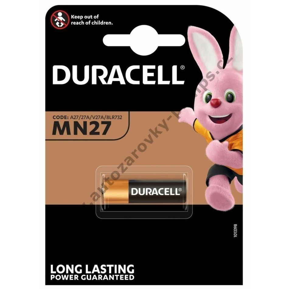 Obrázok Duracell Batérie MN27 12V alkalická