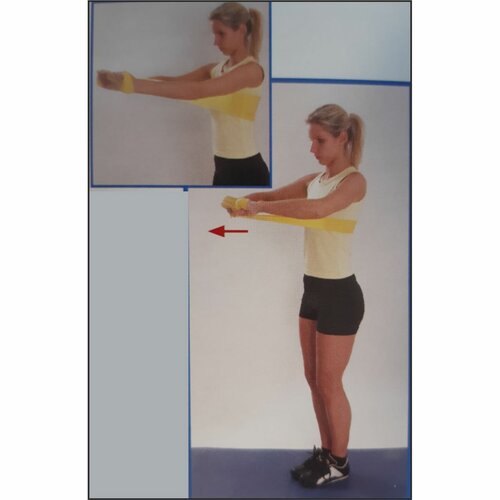 Elastična vadba Body-Band 2,5 m, zelena