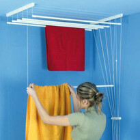 Idealer Wäschetrockner für die Decke, 6 Stangen, 220 cm