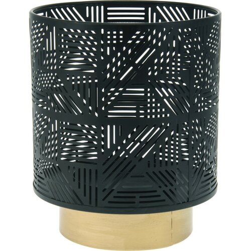 Metall-Laternen-Set Lighten 2 St., Schwarz