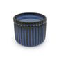 Toro Steingutschale mit Deckel, 400 ml, blau