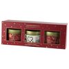 Set de lumânări de Crăciun Merry Christmas Spicedberry/Velvent vanilla, 2 buc