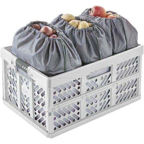 Keeeper Cutie pliabilă pentru fructe și legume Neo13 l Graphite