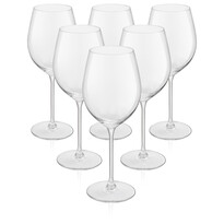 Royal Leerdam 6-dielna sada pohárov na víno DINING AT HOME, 410 ml