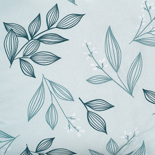 Lenjerie de pat din bumbac 4Home Frosty Leaves ,140 x 220 cm, 70 x 90 cm