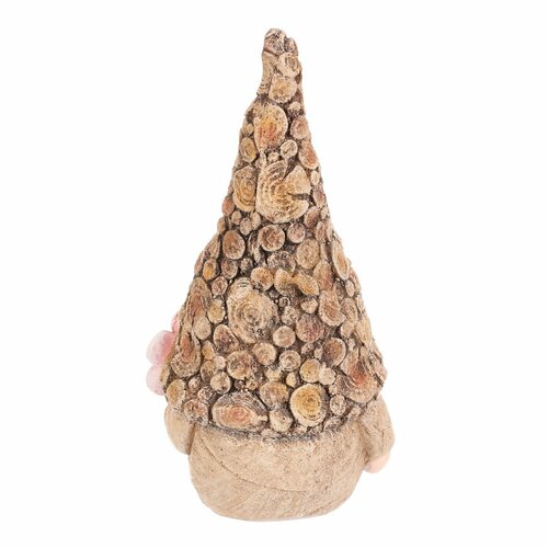 Záhradná dekorácia Škriatok kvetinka, 11 x 9 x 21cm, polyresin