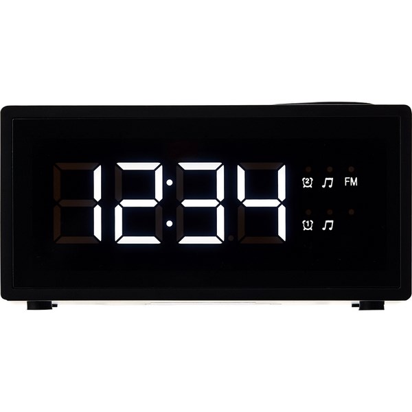 ECG RB 040 Digitálny rádiobudík, čierna