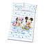 Obliečky do detskej postieľky Mickey a Minnie modrá, 135 x 100 cm, 40 x 60 cm