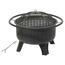 Cattara Prenosni ognjišče z pokrovom Merapi, 80 x80 x 62 cm