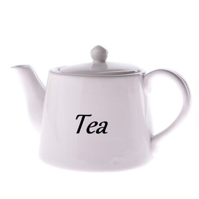 Keramik-Teekanne Tea 800 ml, Weiß