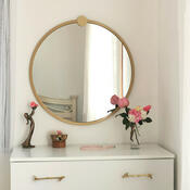 Ogledalo Gold Metal Ayna 60 cm
