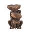 InDecor keramische Vogeltränke Rona Frosch, 25 x 21 x 39 cm