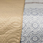 Cuvertură de pat 4Home Circles, bej, 220 x 240 cm