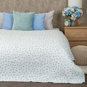 4Home Prekrivalo za posteljo Blue Patchwork, 220 x240 cm