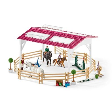 Schleich 42389 Школа верхової їзди з вершниками такіньми