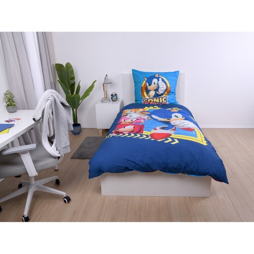 Herding Бавовняна постільна білизна Sonic, 135 x 200 см, 80 x 80 см