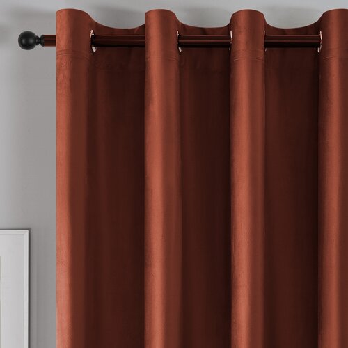 Draperie Blackout 4Home Manila cărămidă , 150 x 250 cm