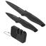Altom Set of 2 knives with non-stick surface andsharpener