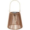 Felinar solar din metal Natura, 18 x în.21 cm