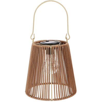 Felinar solar din metal Natura, 18 x în.21 cm
