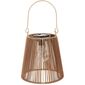 Felinar solar din metal Natura, 18 x în.21 cm