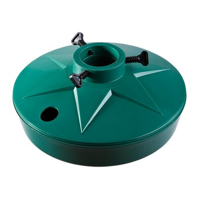 Suport de plastic pentru bradul de Crăciun verde, 30 cm