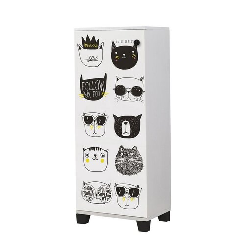 Dulap pentru pantofi Vegas Cats White