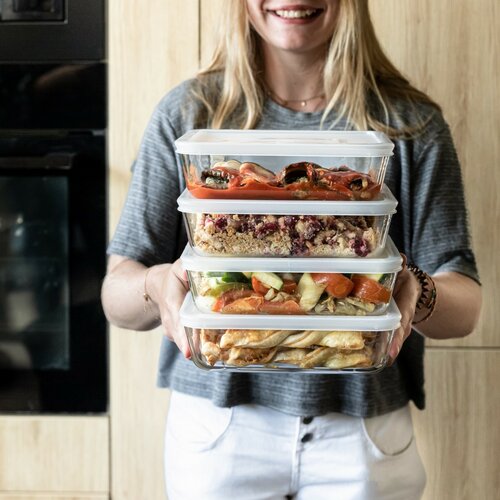 Pyrex 4 üvegedényből álló készlet, 1,5L