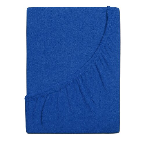 Простирадло махрове 4Home Ideal royal blue, 180 x200 см
