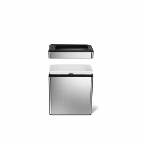 Simplehuman négyzet alakú nyitott kosár 10 l  termék 2. képe