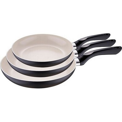 Patelnie ceramiczne, 3 szt. Kaiserhoff